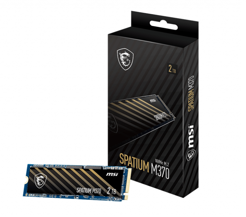 Ổ cứng SSD MSI Spatium M370 1TB M.2 NVMe PCIe Gen3x4