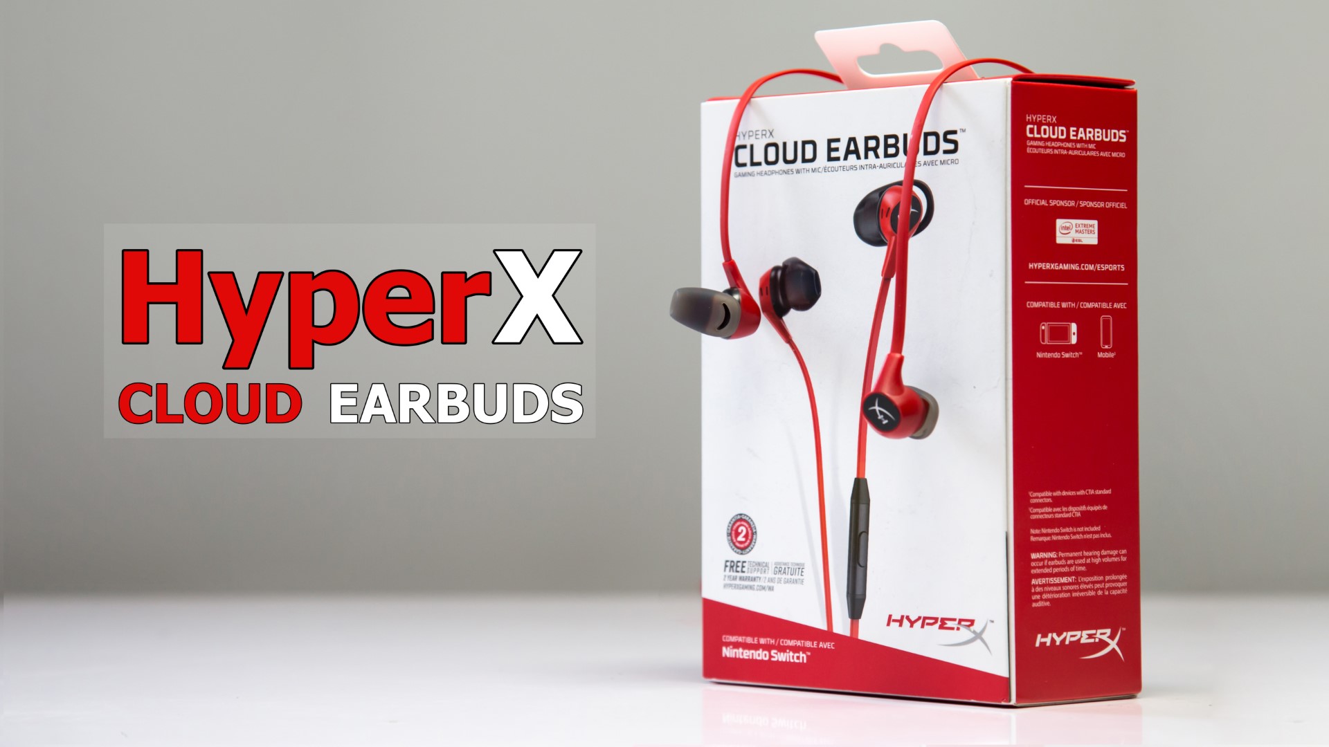 Tai nghe Kingston HyperX Earbuds