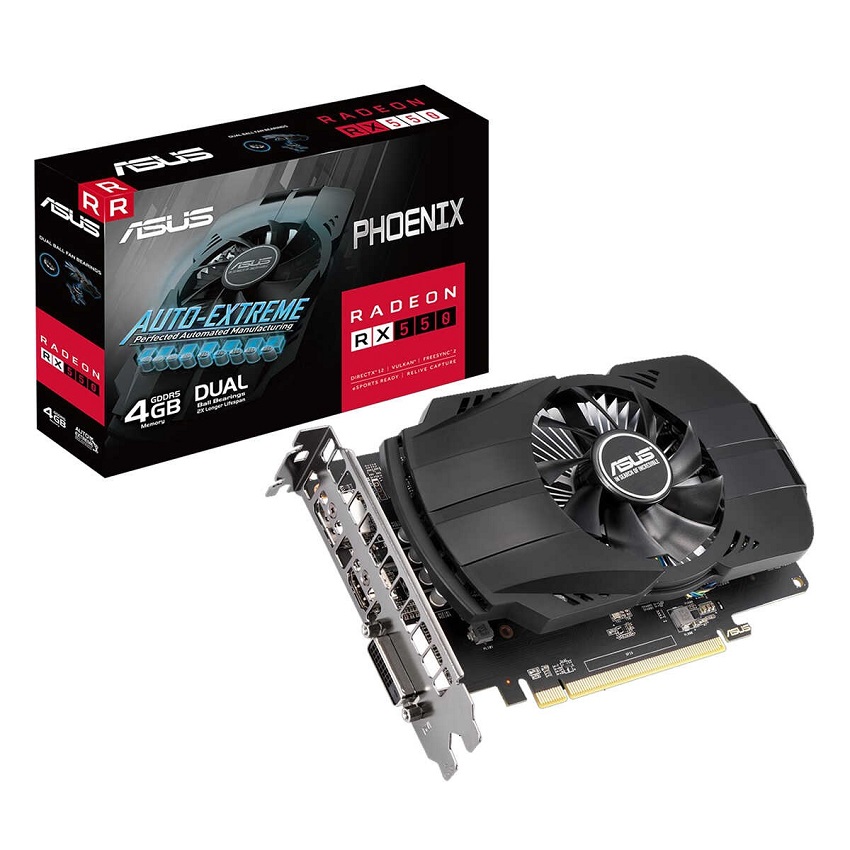 VGA ASUS PH RX 550 4GB GDDR5