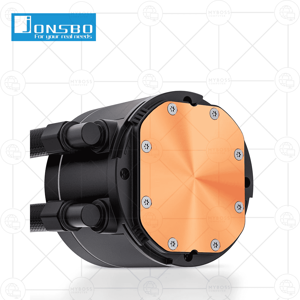 Tản Nhiệt Nước AIO Jonsbo TH-240 - Black (ARGB, Hiển Thị Nhiệt Độ)