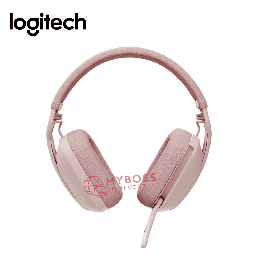 Tai Nghe Không Dây Logitech Zone Vibe 100 - Rose Pink