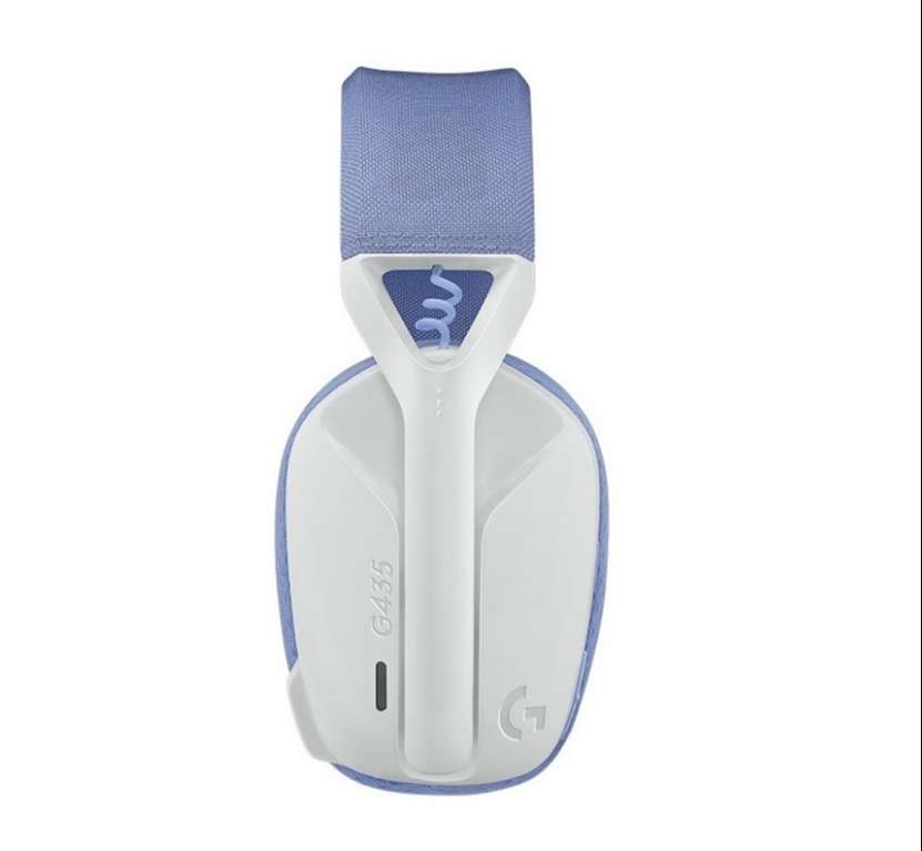 Tai Nghe Logitech G435 LightSpeed Wireless Off-White Lilac