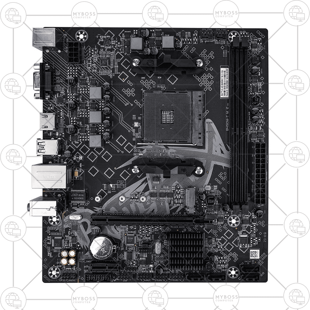 Mainboard Colorful BATTLE-AX B450M-T M.2 V14 (AMD B450, Socket AM4, m-ATX, 2 khe RAM DDR4)