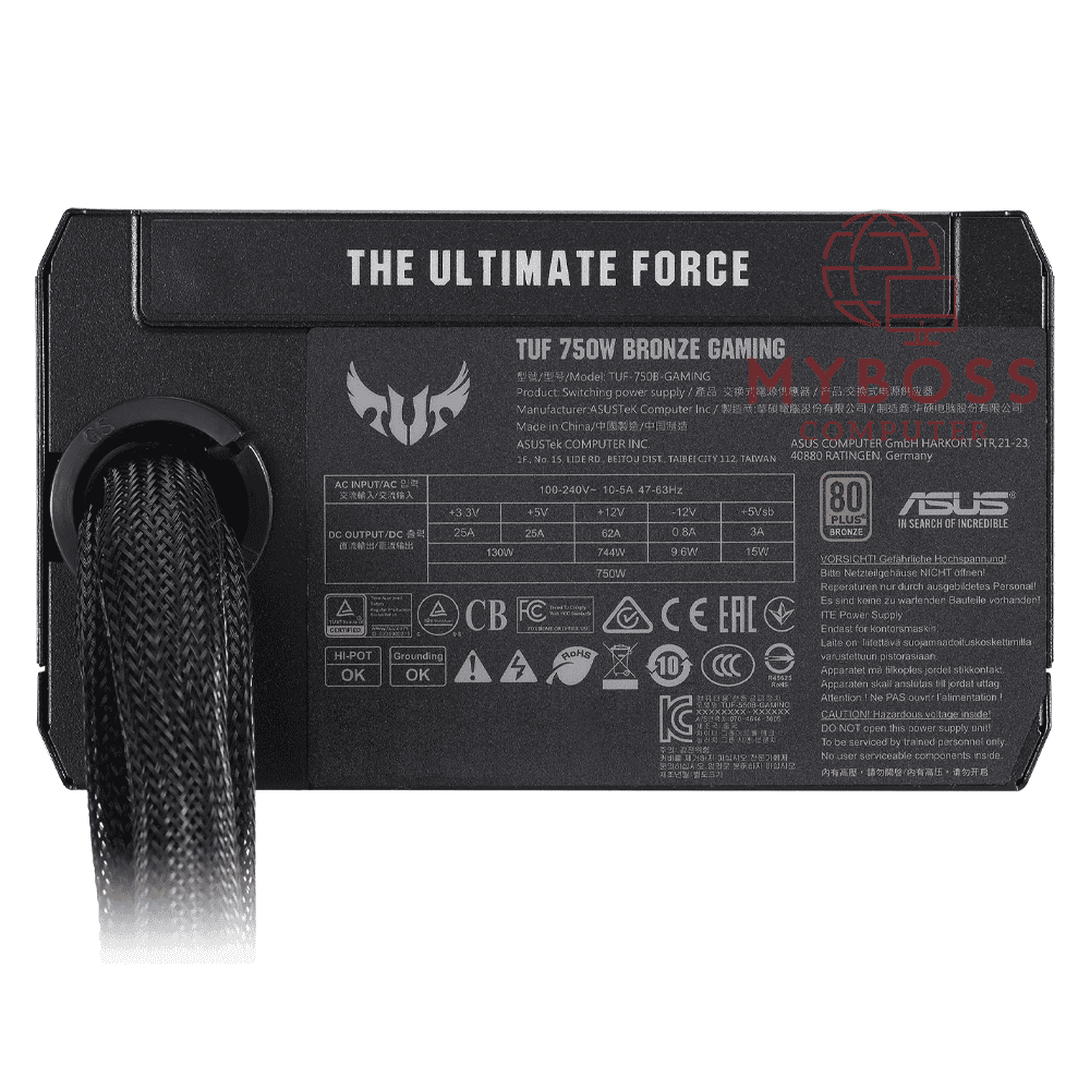 Nguồn ASUS TUF GAMING 750W (80 Plus Bronze)