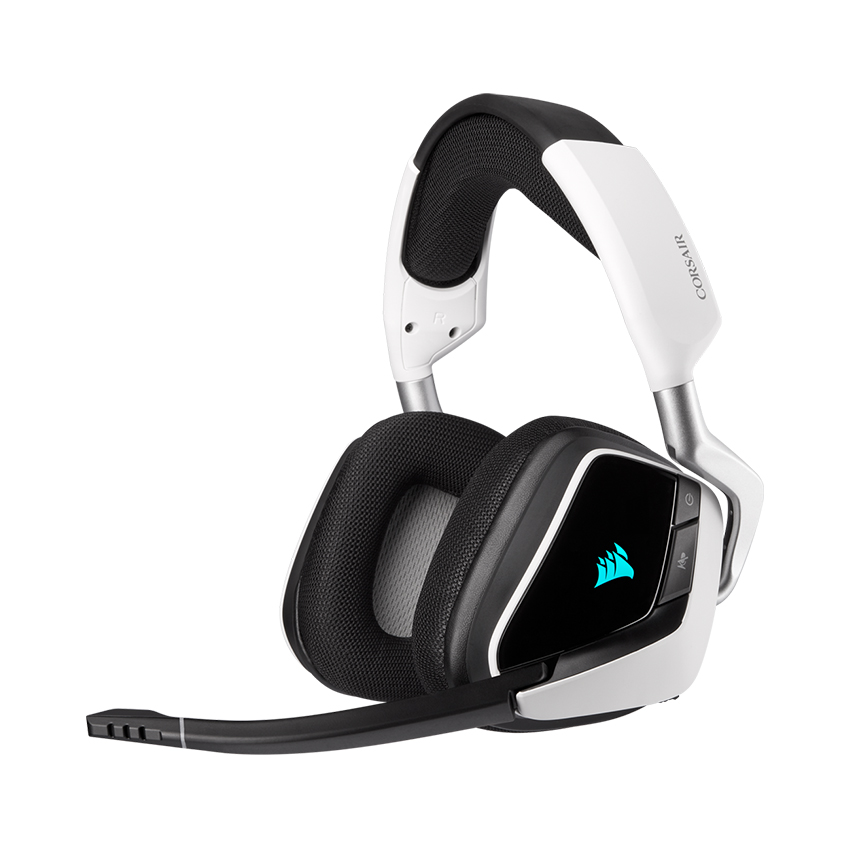 Tai nghe Corsair VOID RGB ELITE 7.1 Wireless - White