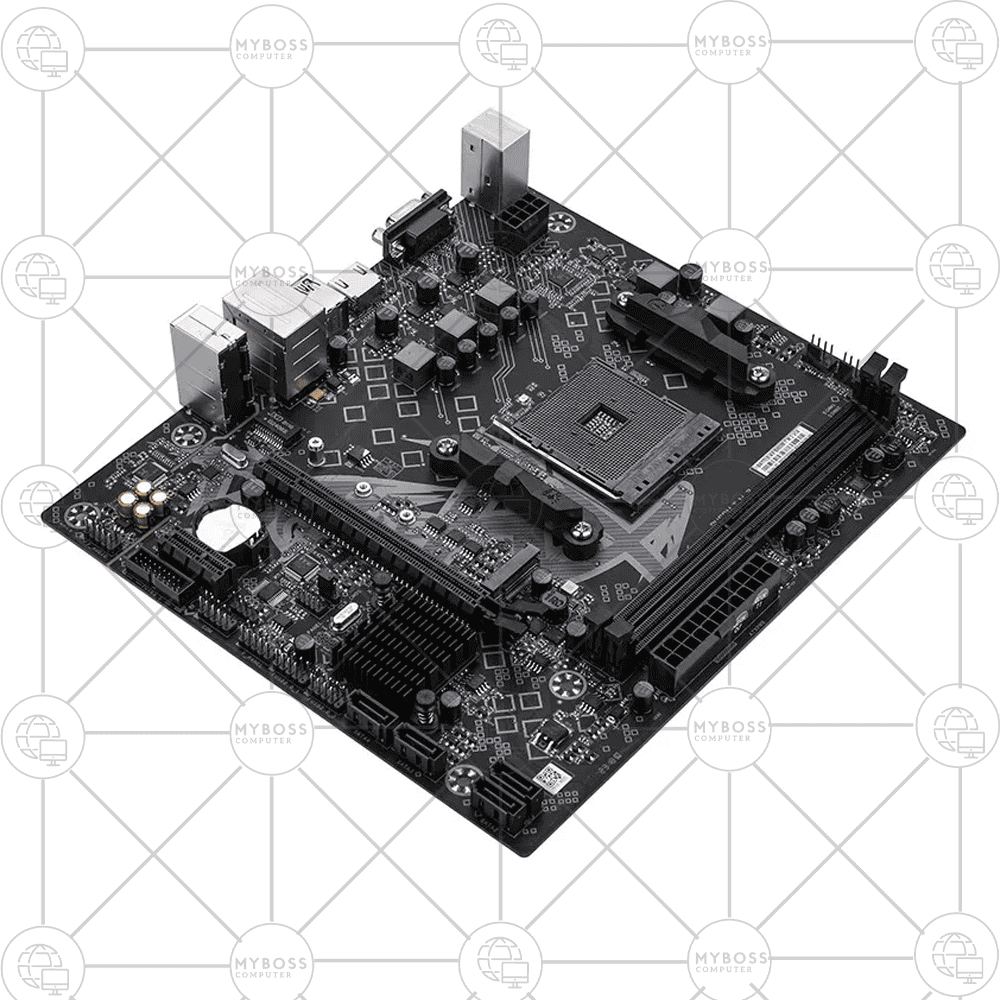 Mainboard Colorful BATTLE-AX B450M-T M.2 V14 (AMD B450, Socket AM4, m-ATX, 2 khe RAM DDR4)