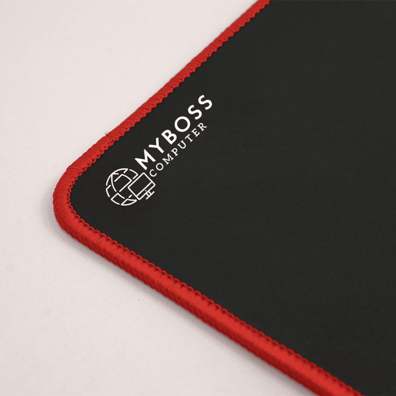 Bàn Di Chuột Màu Đen Viền Đỏ KT 800 x 300 x 3mm