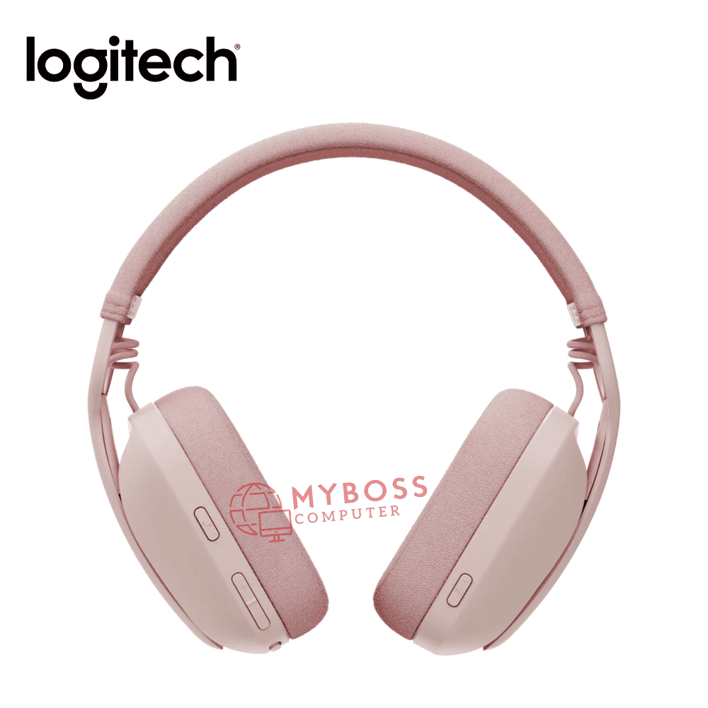 Tai Nghe Không Dây Logitech Zone Vibe 100 - Rose Pink