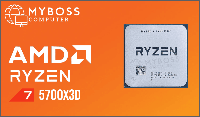 CPU AMD Ryzen 7 5700X3D (Boost 4.1GHz, 96MB Cache, 8 Nhân 16 Luồng, 105W, Socket AM4)/ TRAY
