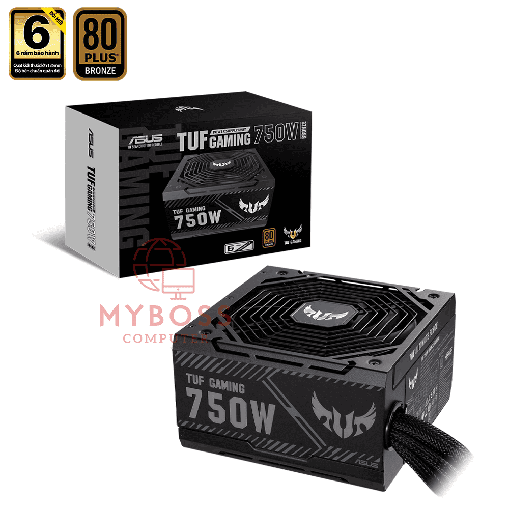 Nguồn ASUS TUF GAMING 750W (80 Plus Bronze)