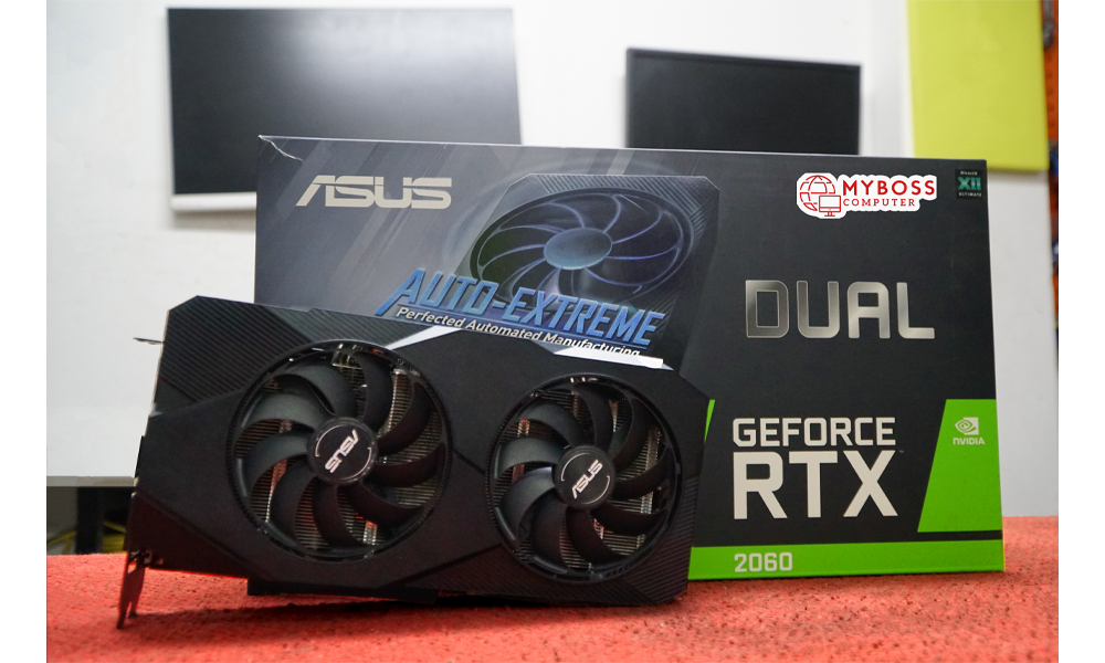 VGA ASUS DUAL RTX 2060 EVO 6GB GDDR6/ 2nd/ Bảo hành hãng 06/2024