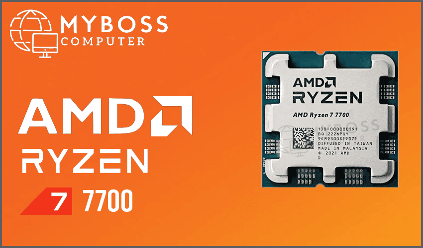 CPU AMD Ryzen 7 7700 (Boost 3.8 GHz, 40MB Cache, 8 Nhân 16 Luồng, 65W, Socket AM5)/ TRAY