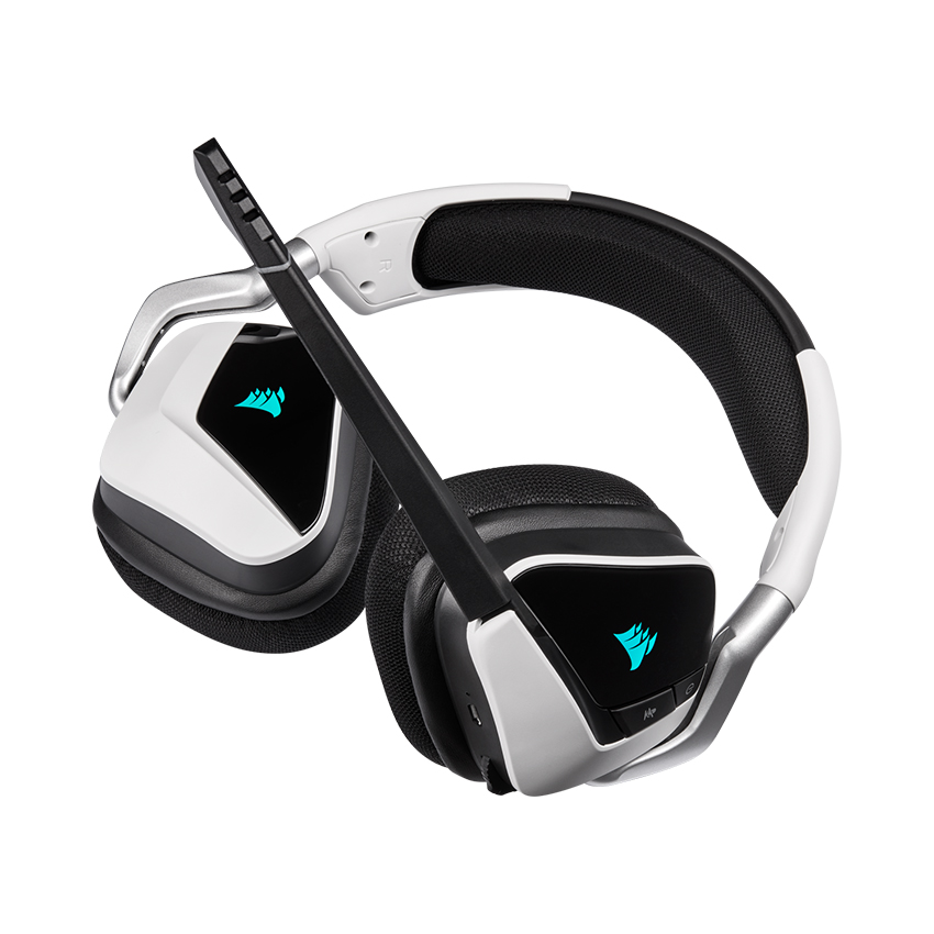 Tai nghe Corsair VOID RGB ELITE 7.1 Wireless - White