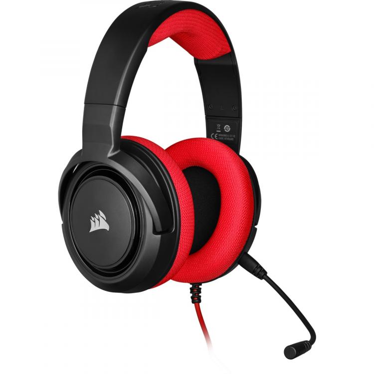 Tai nghe Corsair HS35 Stereo - Red
