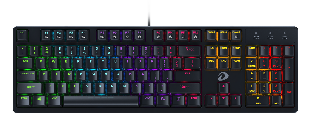 Bàn phím cơ DareU EK1280S Blue switch/ Led Rainbow
