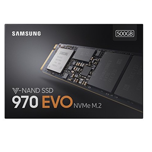 Ổ cứng PCIe Samsung 970 EVO 500GB PCIe NVMe 3.0x4 (Doc 3400MB/s, Ghi 2300MB/s)