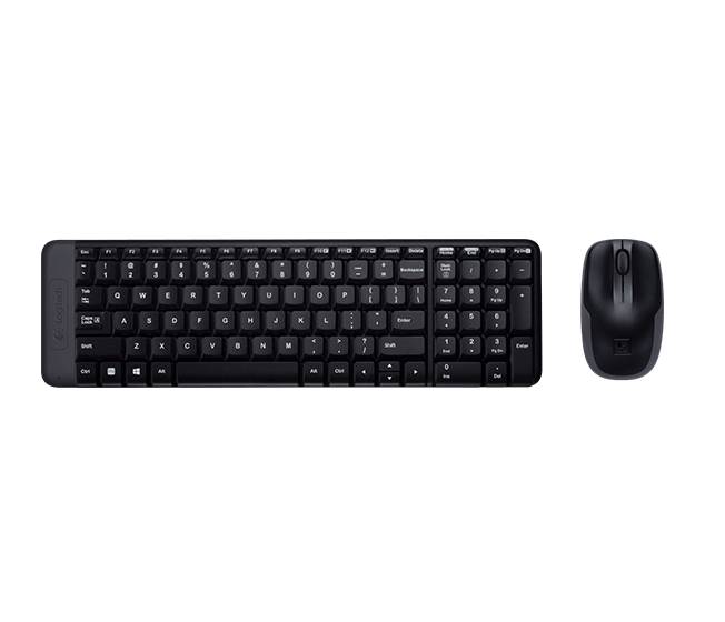 Keyboard + Mouse Logitech MK220 wireless