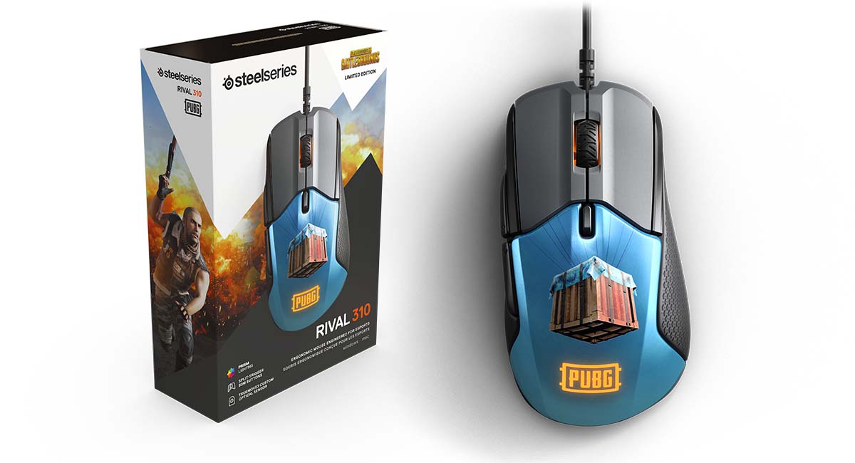 Chuột Steelseries Rival 310 PUBG Edition