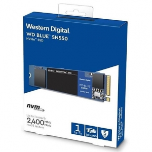 Ổ cứng SSD WD SN550 Blue 1TB M.2 2280 PCIe NVMe 3x4 (Đọc 2400MB/s - Ghi 1750MB/s)