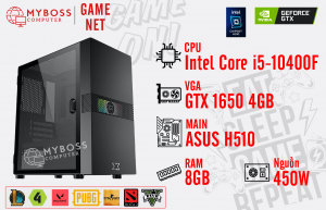 Cấu Hình PC GAME NET I5-10400F/ Ram 8G/ VGA GTX 1650 4G