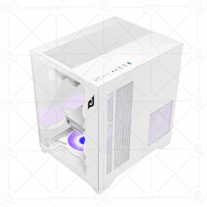 Vỏ Case EDRA ECS1503 - White (No Fan)