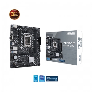 Mainboard Asus PRIME H610M-D D4 (Intel H610, Socket 1700, m-ATX, 2 khe RAM DDR4)