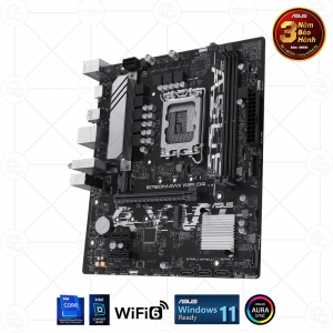 Mainboard ASUS B760M-AYW WIFI D4 (Intel B760, Socket 1700, m-ATX, 2 khe RAM DDR4, WIFI + Bluetooth)