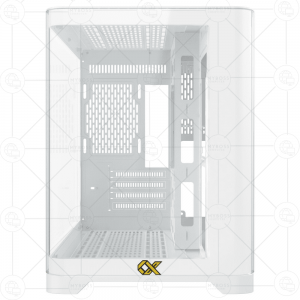 Vỏ Case XIGMATEK ALPHA - PANO M ARTIC - White (Tặng 3 Fan RGB)