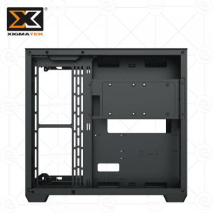 Vỏ Case XIGMATEK ALPHA PANO - Black (No Fan)