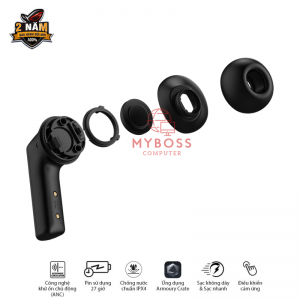 Tai nghe ASUS ROG Cetra True Wireless - Black