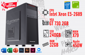 BỘ PC OFFICE NOX, RENDER XEON E5-2689/ RAM 32G/ VGA GT 730 2G (8 Nhân - 16 Luồng)
