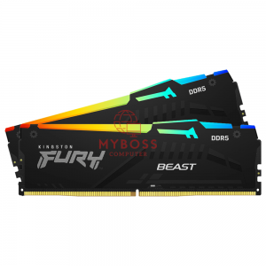 Ram Kingston FURY Beast RGB 16GB (8GB*2) DDR5 5200MHz