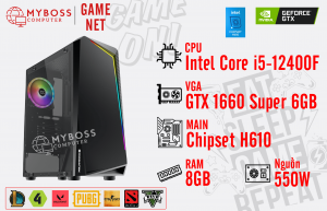 Cấu Hình PC GAME NET I5-12400F/ Ram 8G/ VGA GTX 1660 Super 6G