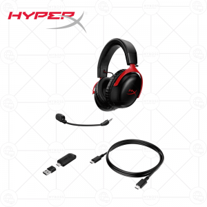 Tai Nghe HyperX Cloud III Wireless - Red