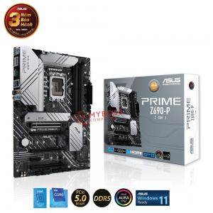 Mainboard ASUS PRIME Z690-P CSM (Intel Z690, Socket 1700, ATX, 4 khe RAM DDR5)