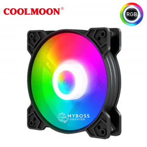 Fan Lẻ CoolMoon RGB/ 1 Fan/ Cắm Nguồn Trực Tiếp