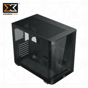 Vỏ Case XIGMATEK ALPHA PANO - Black (Tặng 3 Fan RGB)