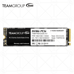 SSD TeamGroup MP33 512GB NVMe M.2 2280 PCIe Gen3 x4