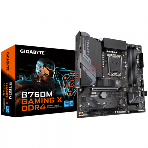 Mainboard Gigabyte B760 GAMING X DDR4 (Intel B760, Socket 1700, ATX, 4 khe Ram DDR4)