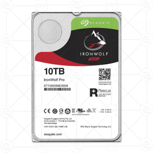 Ổ Cứng HDD NAS Seagate Ironwolf Pro 10TB, 7200 RPM, 256MB Cache 3.5 inch SATA3