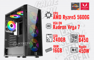 Bộ PC Ryzen5 5600G - VGA On Radeon Vega 7