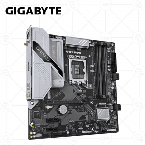 Mainboard Gigabyte B760M GAMING PLUS WIFI DDR4 (Intel B760, Socket 1700, m-ATX, 4 khe Ram DDR4, WIFI + Bluetooth)