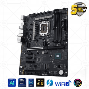 Mainboard ASUS TUF GAMING Z890-PLUS WIFI DDR5 (Intel Z890, Socket 1851, ATX, 4 khe RAM DDR5, WIFI + Bluetooth)