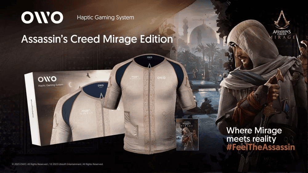 Assassin's Creed Mirage ra mắt phụ kiện đặc biệt giúp cho người chơi... ăn đòn như thật và ''hơn thế nữa''