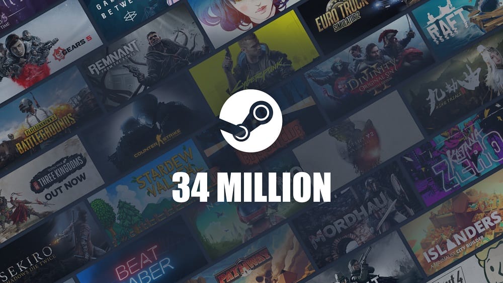 Steam lại phá vỡ kỷ lục với 34,6 triệu người chơi online cùng lúc
