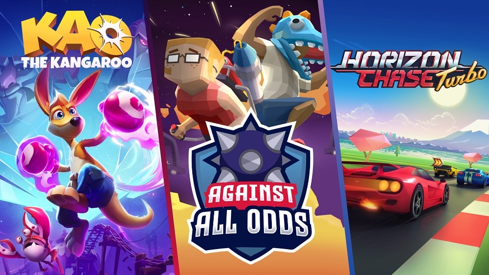 Nhận miễn phí bộ ba game Horizon Chase Turbo, Kao the Kangaroo và Against All Odd chỉ với 3 click chuột !