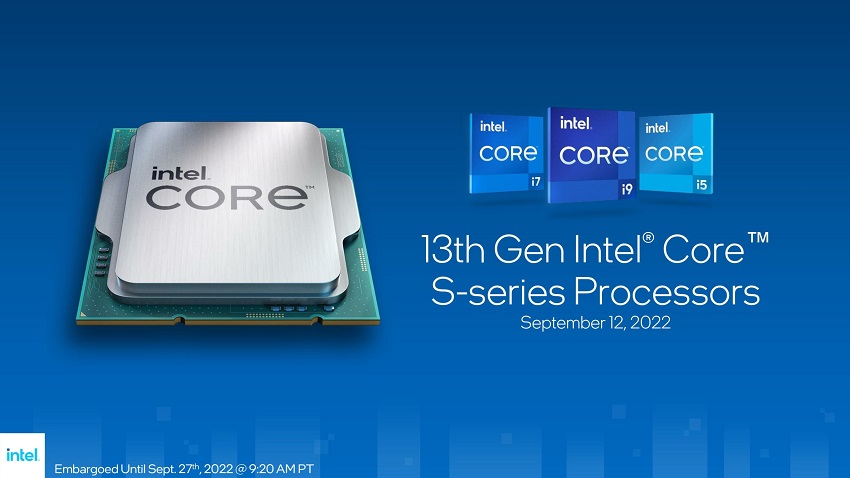 Intel chính thức trình làng CPU thế hệ 13 Raptor Lake:  Xung nhịp lên tới 5.8GHz, hiệu suất tăng 41% so với thế hệ trước