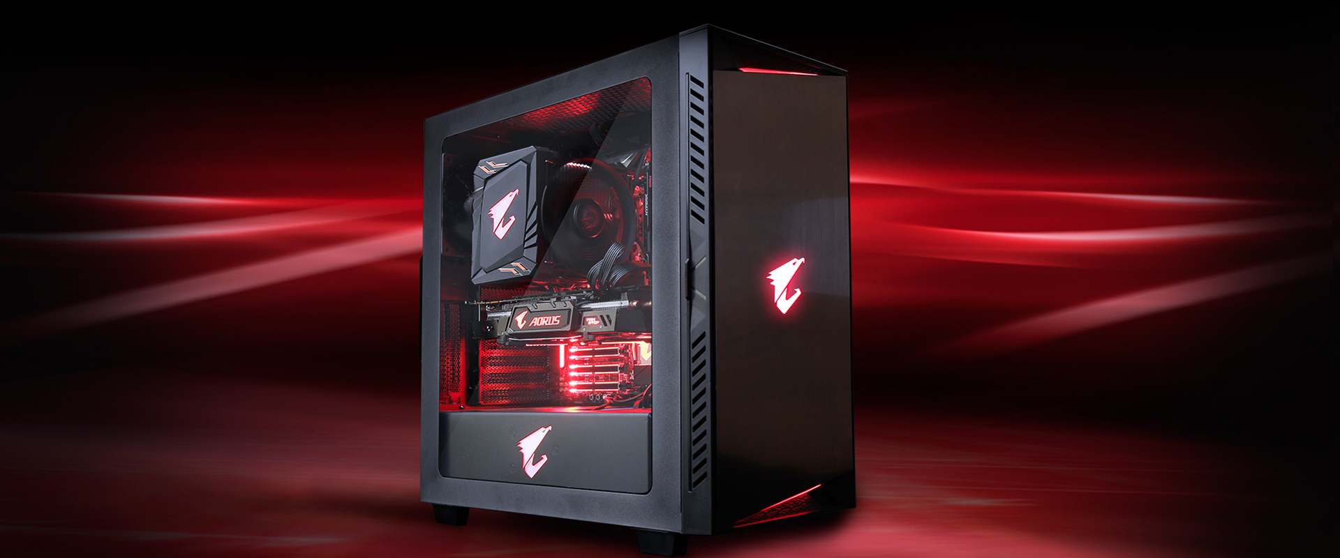 GIGABYTE AORUS AC300W ATX Mid-tower PC Case