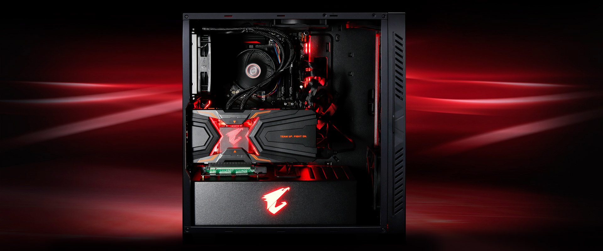 GIGABYTE AORUS AC300W ATX Mid-tower PC Case