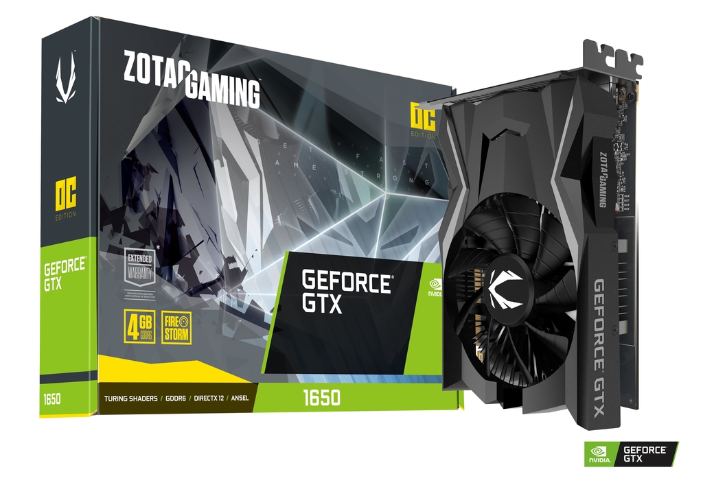 Card màn hình ZOTAC GAMING GeForce GTX 1650 4G GDDR6